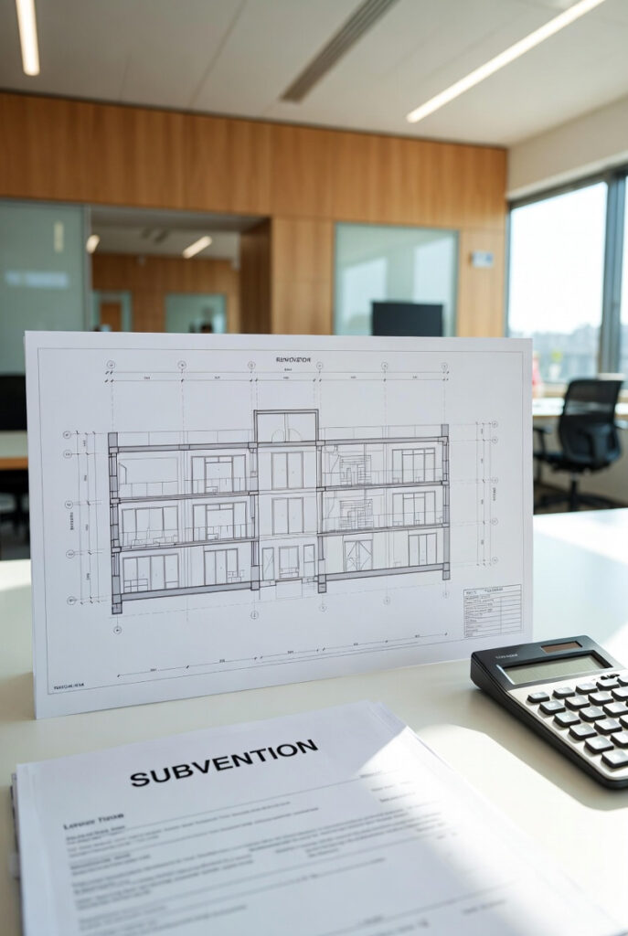 Gestion des subventions énergétiques rénovation RBS Bât