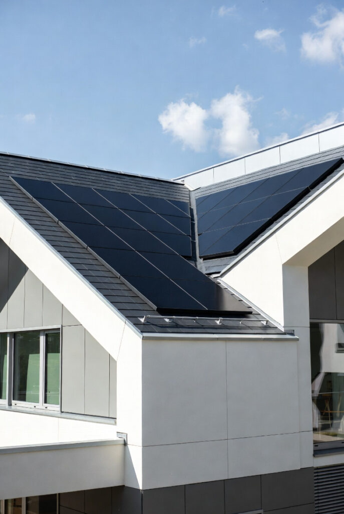 Installation de panneaux solaires photovoltaïques par RBS Bât