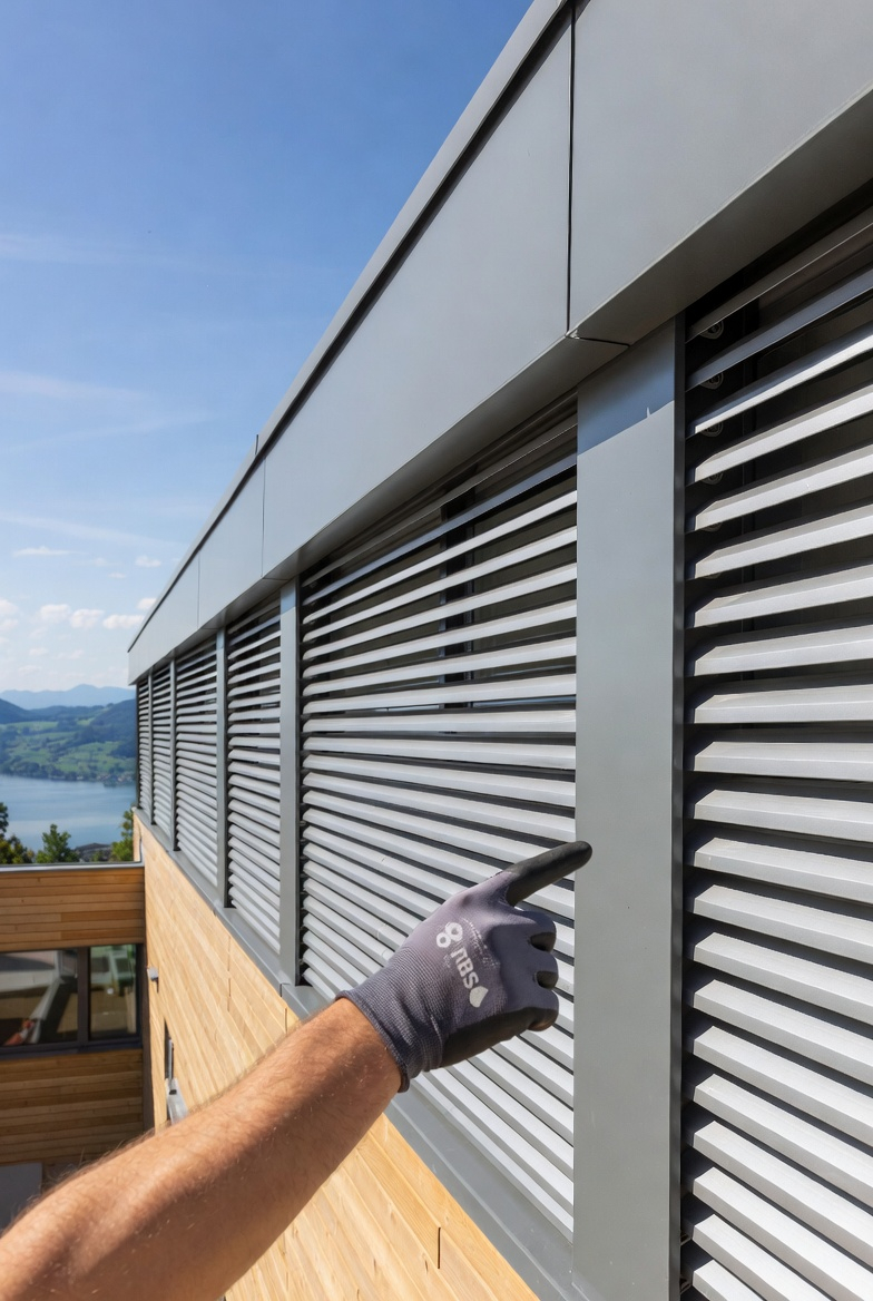 Installation façade ventilée professionnelle Lausanne RBS Bât