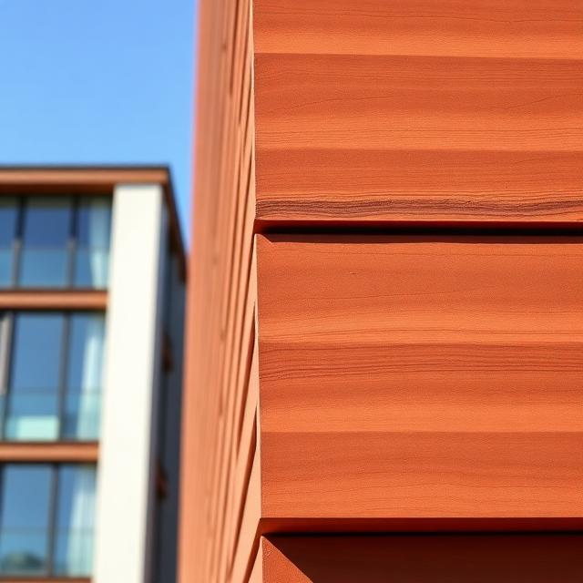 Détail technique façade ventilée terre cuite RBS Bât